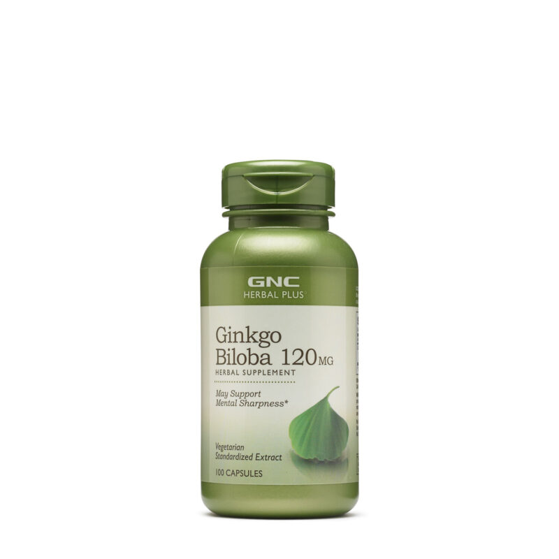 gnc – 特強補腦銀杏精華 120毫克 100粒
