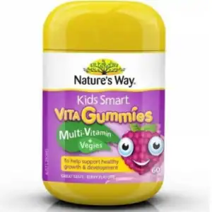 佳思敏 nature's way kids smart 兒童複合維生素 + 蔬菜軟糖 60粒