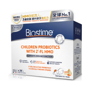 biostime 兒童hmo益生菌 28包 倍護腸道 提升免疫力 28包 法國原產