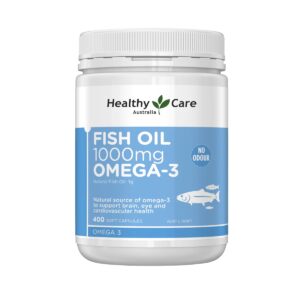 healthy care – 深海無腥味魚油 1000毫克 400粒