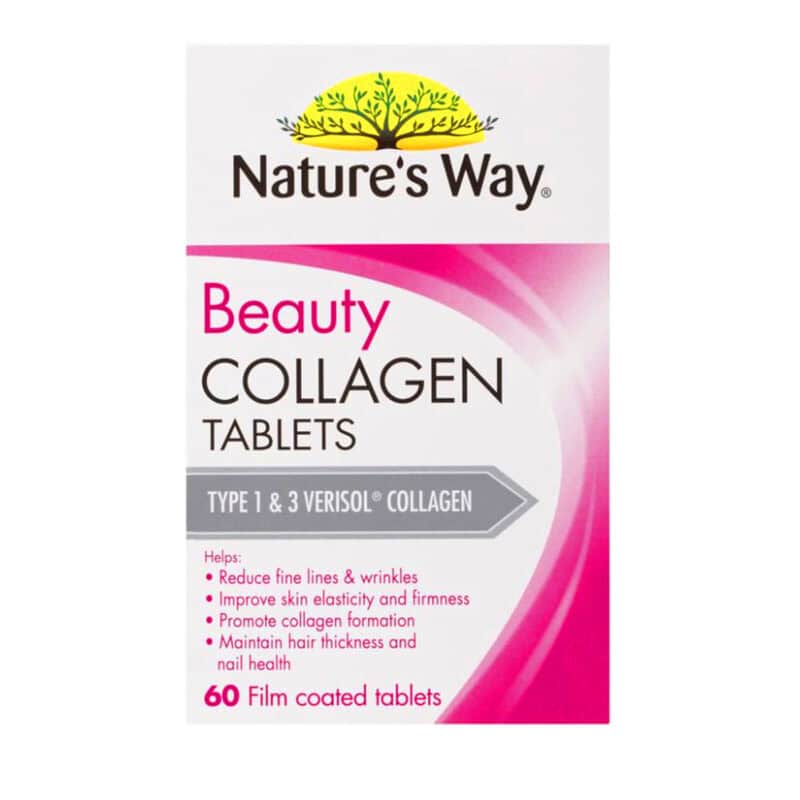 佳思敏 nature's way beauty collagen 膠原蛋白緊緻彈性丸 60粒