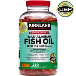 美國kirkland wild alaskan 阿拉斯加野深海魚油1400毫克+奧米加1000毫克 3 5 6 7 9 11 軟膠囊 230粒