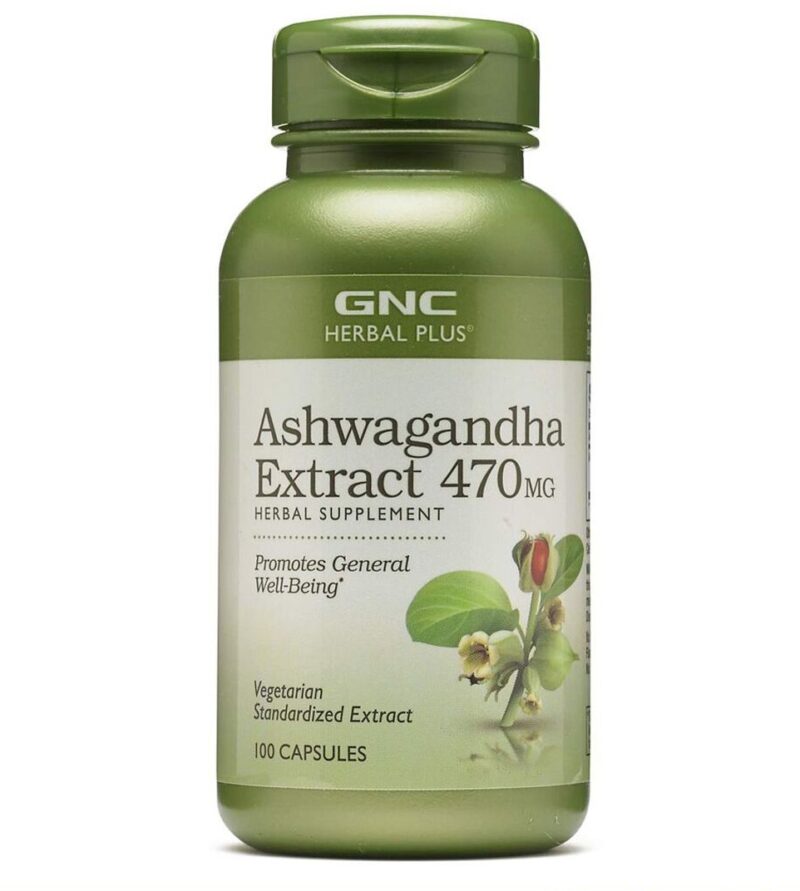 gnc南非醉茄精華470毫克 100粒（睡眠·情緒配方）