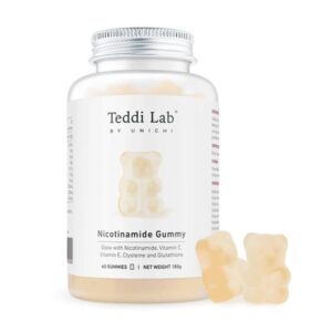 unichi teddi lab煙酰胺美白小熊軟糖 茉莉西柚味 60粒