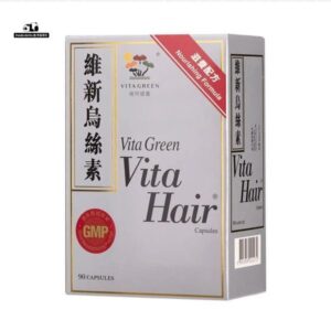 維特健靈 維新烏絲素 (滋養配方) 90粒 制首烏 防脫髪掉髪白髪變黑 vita green vitagreen hair 平行進口海外銷售版
