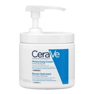 美國 cerave 適樂膚 長效滋潤修復霜 全天候補水保濕面霜453g/罐(帶泵頭) moisturizing cream 453g