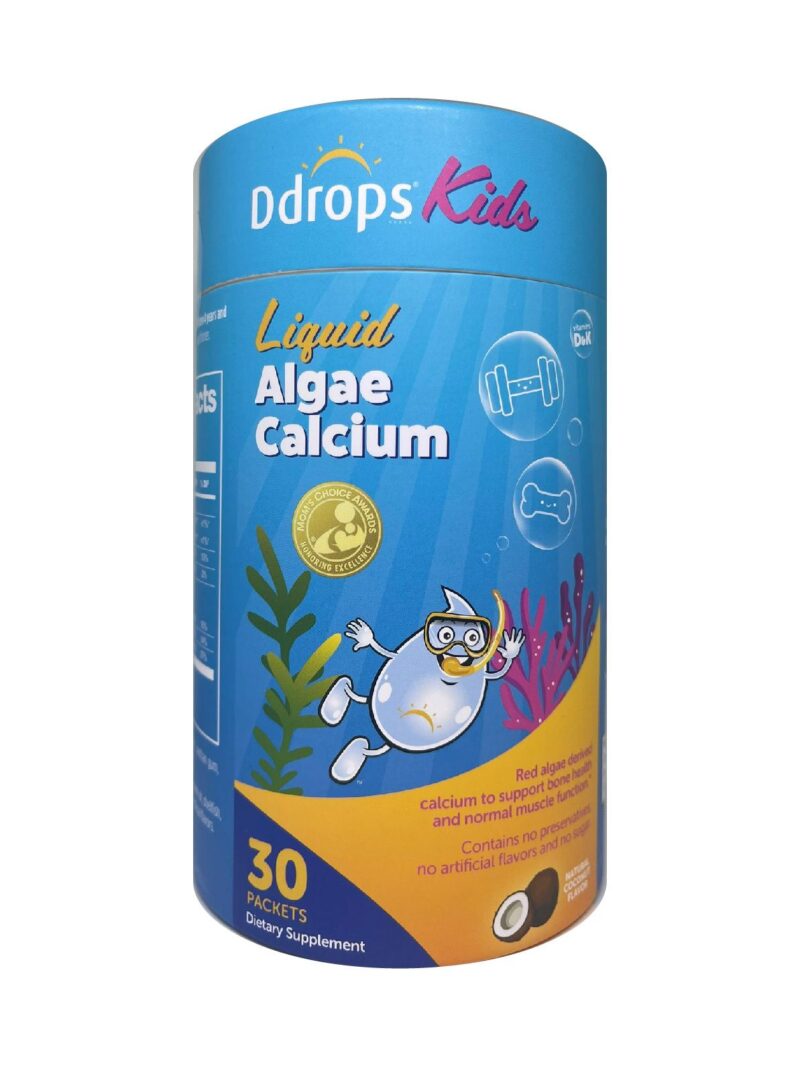 ddrops ddrops 滴卓思兒童液態海藻鈣 30條 (平行進口)