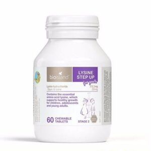 澳洲bio island黃金助成長素2段60粒兒童青少年成人賴氨酸二段 step up