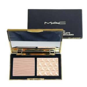 m.a.c mac全新雙拼「小金盒」高光修容盤 #雙盤多功能