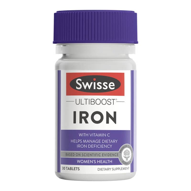 swisse iron 補鐵片 30粒 [緩解疲勞]