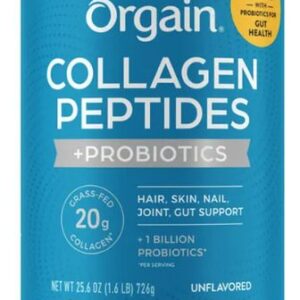 Home usa 美國 orgain collagen peptides + probiotics 膠原蛋白肽粉 + 益生菌 726g