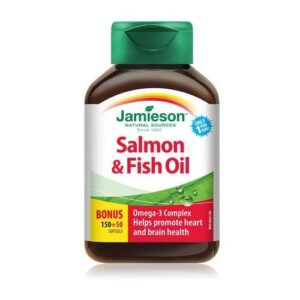 jamieson – 三文魚魚油 1000毫克 200粒軟膠囊