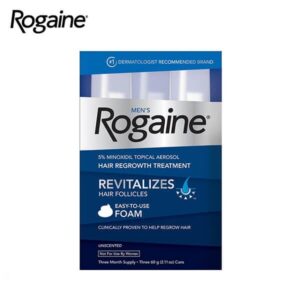 美國ROGAINE 5% Minoxidil生髮泡沫（男士專用配方）（三支裝 3個月用量 ）