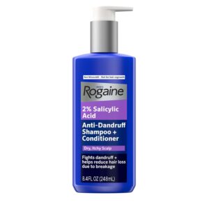 ROGAINE 男士2%水楊酸去頭皮屑洗髮護髮露 8.4oz 2合1